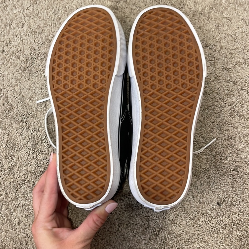 Black and White Vans - Picture 7 of 7